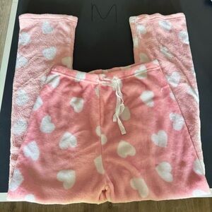 Pink Heart Pajama Pants